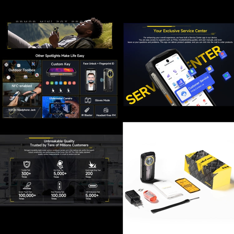 Ulefone Armor Mini 20T Pro, Thermal Imaging, 8GB+256GB, IP68/IP69K Rugged Phone, 4.7 inch Android 14 MediaTek Dimensity 6300 5G Octa Core, Network: 5G, NFC, OTG Ulefone Armor Mini 20T Pro, Thermal Imaging, 8GB+256GB, IP68/IP69K Rugged Phone, 4.7 inch Android 14 MediaTek Dimensity 6300 5G Octa Core, Network: 5G, NFC, OTG